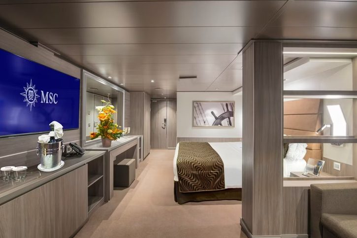 Apartmá MSC Yacht Club Deluxe Suite (YC1) - MSC Seaview